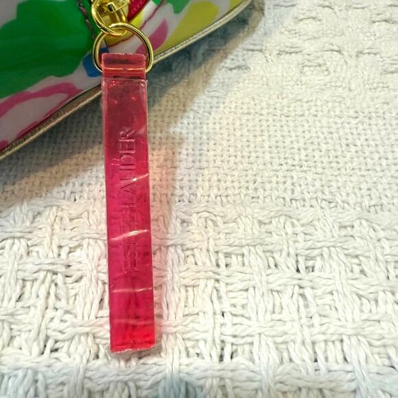 Lilly Pulitzer Floral Cosmetic Bag - Pink, Blue, Green - Picture 4 of 10